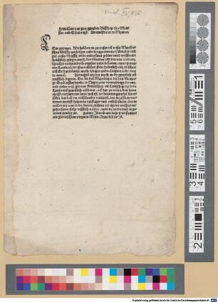 Franciscus van gotz genaden Bisschop tho Munster vnd Osnabrugk. Administrator to Mynden ... : Datum Jborch am dage Purisicattonis gloriosissime verginis Marie. Anno ...