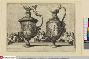 [Zwei Vasen; Deux vases]