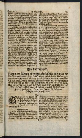 793-815, Das dritte Capitel