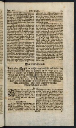 793-815, Das dritte Capitel