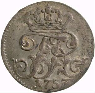 Münze, Groschen, 1753
