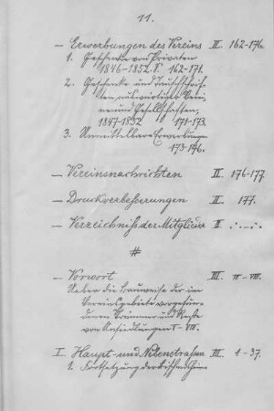 I. Haupt- und Nebenstrassen
