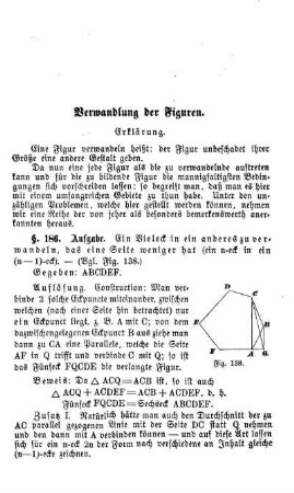Verwandlung der Figuren.