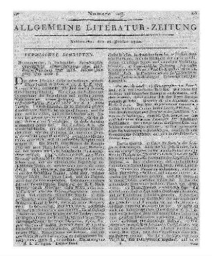 Siebenbürgische Quartalschrift. Jg. 4-6. Hermannstadt: Hochmeister 1795-99