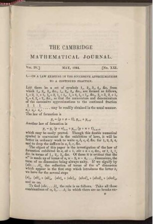 Vol. IV. May, 1844.