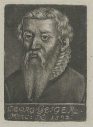 Bildnis des Georg Geiger