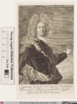 Bildnis Jean-Louis de Rabutin, comte de Bussy