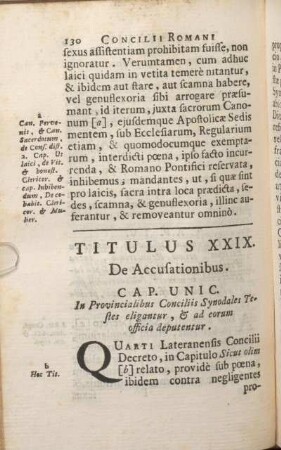 Titulus XXIX. De Accusationibus.
