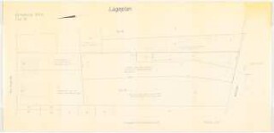 Garten Therstappen, Brühl Neugestaltung: Lageplan 1:200, Flurkarte
