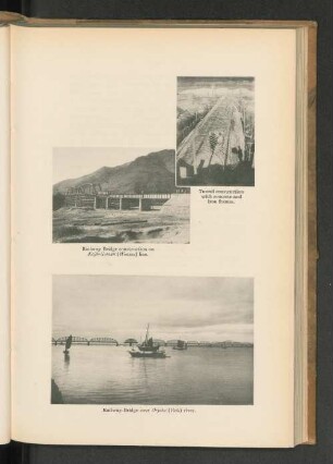 Railway Bridge over Oryoku (Yalu) river.