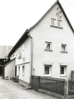 Radebeul-Zitzschewig, Altzitzschewig 16. Gehöft (1790). Wohnhaus