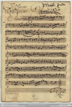 Lully, J. B., Les fêtes de l'Amour et de Bacchus, LWV 47 / Ausw.