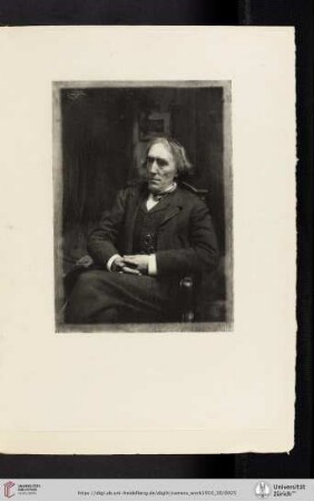 [Frank Eugene, V. Sir Henry Irving, photogravure from the original negative]