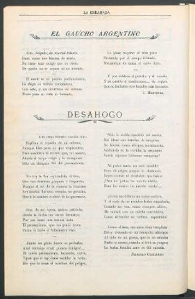 El gaucho argentino