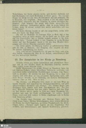 23. Der Hauptaltar in der Kirche zu Annaberg