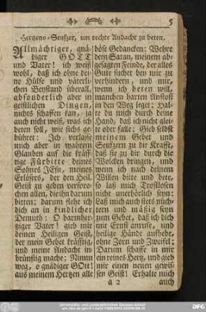 [Morgen- und Abendgebete und Andachten.]