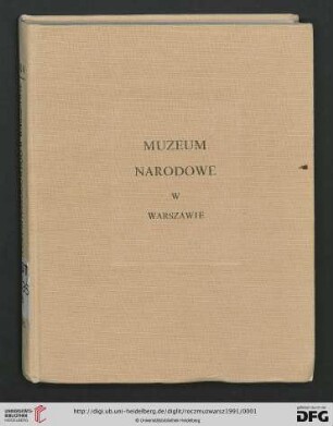 35: Rocznik Muzeum Narodowego w Warszawie: In memoriam Jan Białostocki
