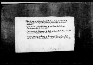 Verzeichnis der Zugehörigkeit der Vogtei zu Melchingen, Willmandingen und Genkingen.