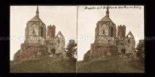 Kapelle mit Wartturm der Ruine Bösig