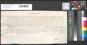 Erlaubnis des Papstes Clemens IX., in Ehehindernissen zu dispensieren.