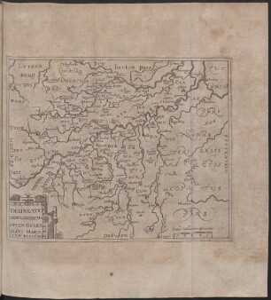 Delineatio der Landschafften Gulick, Cleve, Marck Und Bergen &c.