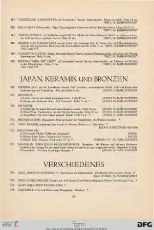Verschiedenes (Nr. 328-331)