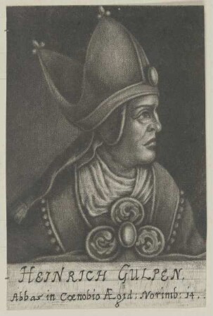 Bildnis des Heinrich Gulpen