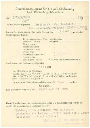 Baisch, Wilhelm