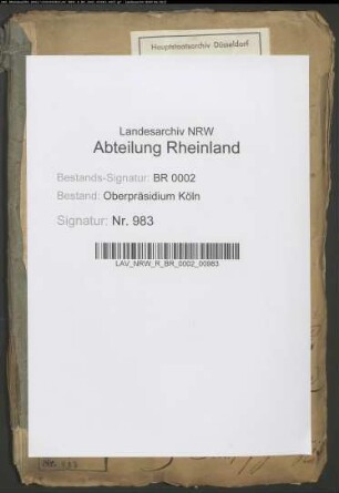 Das Oberbergamts-Haus zu Bonn Bd. 1