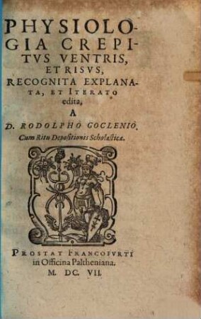 Physiologia Crepitus Ventris, Et Risus