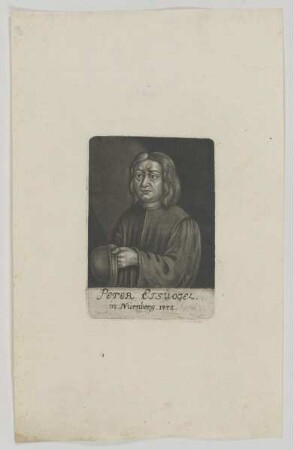 Bildnis des Peter Eisvogel