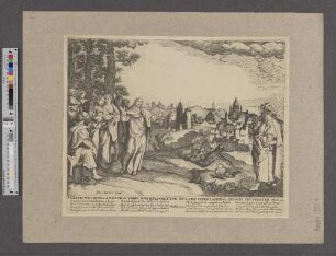 [Christus prophezeit die Zerstörug Jerusalems]
