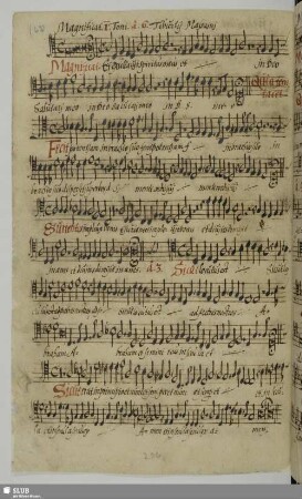 Massaino, Tiburzio: Magnificat in 1.Ton (dorisch)