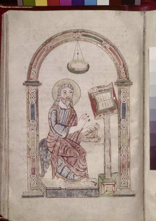 Codex Millenarius — Evangelist Lukas, Folio 174verso