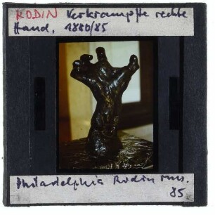 Rodin, Verkrampfte Hand