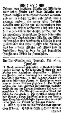 Am I ten Sontag nach Trinitatis. Luc. 16.19