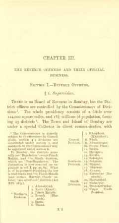 Chapter III. The revenue officers and their official business