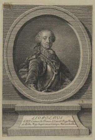 Bildnis des Leopoldus de Daun