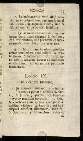 35-42, Lectio IX - X