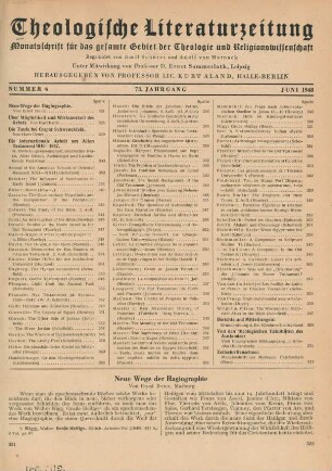321-326 Neue Wege der Hagiographie