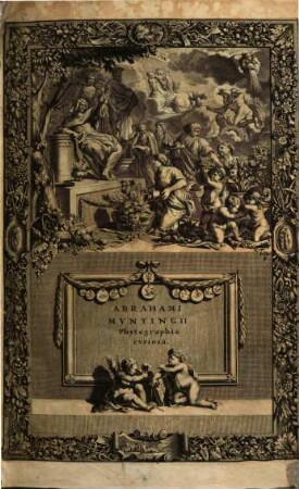Phytographia curiosa : exhibens arborum, fruticum, herbarum & florum icones, 245 tabulis ad viam delineatis ac artificiosissime aeri incisis