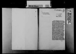 Georg zur Lippe-Weißenfeld, Baruth, an den Bundesrat: Stellungnahme als Chef des Hauses Lippe-Weißenfeld, 07.10.1904, [Druck].