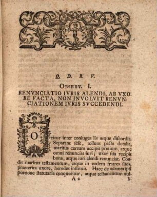 Dissertatio iuridica selectas observationes forenses continens, N. IV.