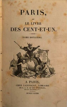 Paris, ou le livre des cent-et-un, 12