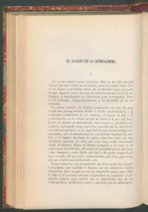 El elogio de la Borrechera