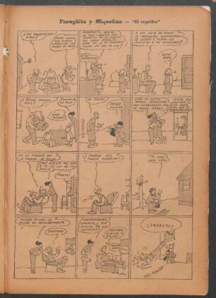 Paragüita y Miquelino. - [Cómic] : "El regalito"