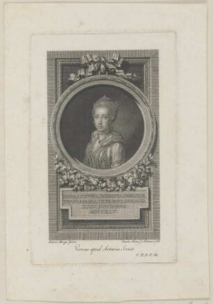 Bildnis der Maria Ludovica Borbonia