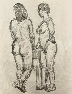 Weibliche Akte (Studie)