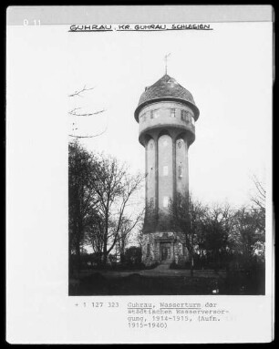 Wasserturm der städtischen Wasserversorgung