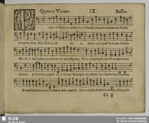 IX. Passio Domini Nostri